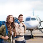 Flying to a bushwalk